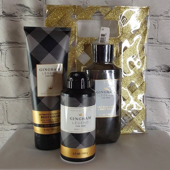 BATH & BODY WORKS 'LEGEND' 4-PIECE GIFT SET BODY WASH, LOTION, MIST & GIFT BAG - Picture 2 of 15